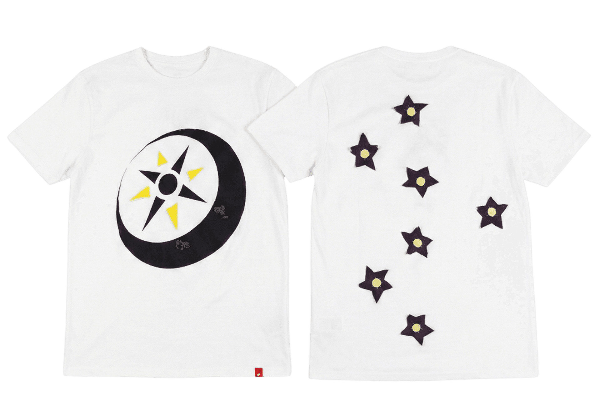 IMPACT ET TOILE · 01 — T-shirt coton · Blanc