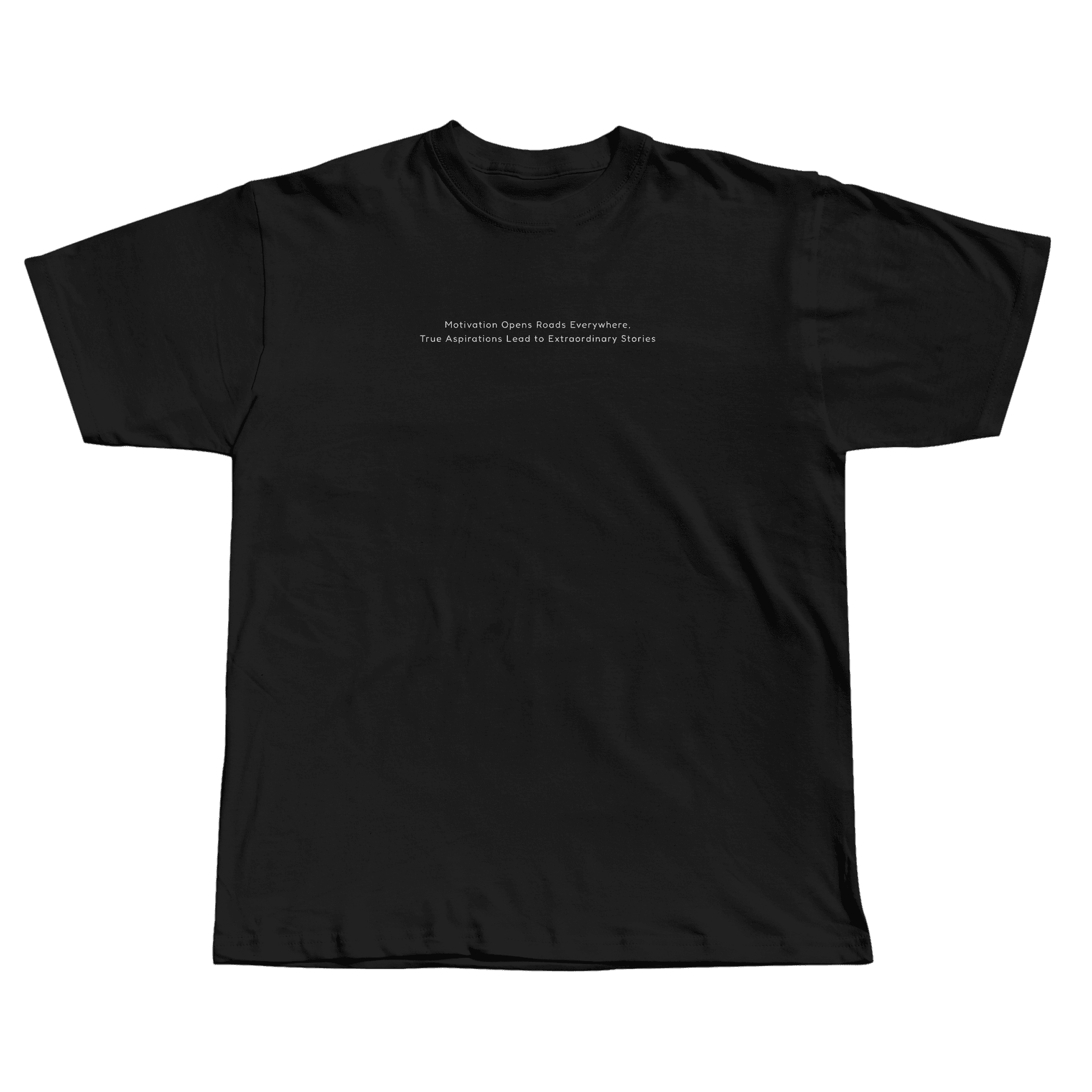 DEVISE CARDINALE · 01 — T-shirt coton · Noir